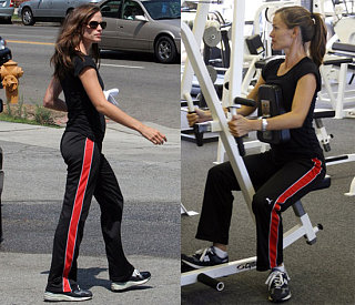 Jennifer Gets Ready To Work It Out