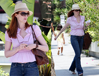 Marcia Looks Pretty In Pink