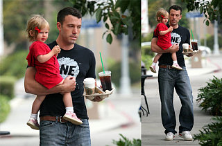 Ben Takes His Little Red Riding Hood For Coffee