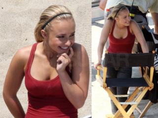 Hayden Gets Busy (Filming Heroes) In The Sand