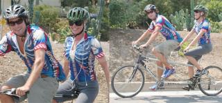 Jerry and Rebecca Are Attached At The Bike
