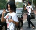 Rihanna Makes The Giant Boot Look Hot