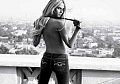 Heidi In Nothing But Jeans and a Whip