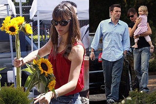 Check In on the Affleck-Garner Weekend Cuteness