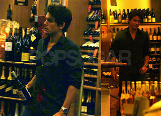 John Brings His Hotness To Buy Giant Wine Bottle