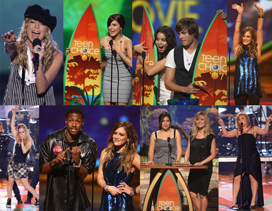 Teen Choice Show: Full Of Glitter And (Mostly) PG