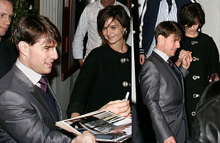 Tom and Katie Double-Date Night in Berlin