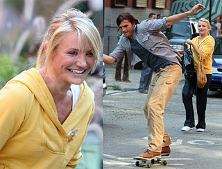 Ashton & Cameron Are All Smiles And Skateboards