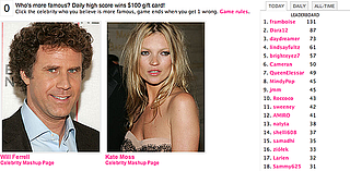Play Celebrity Faceoff and Win a $100 Gift Card!