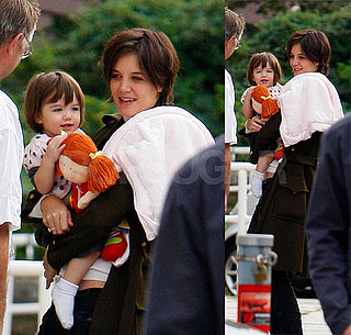 Suri Gets Some QT With Her Holmsies