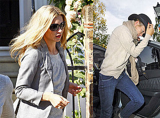 Kate Moss Ducks Around London