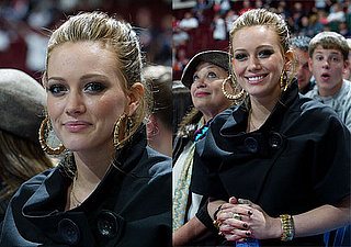 Hilary & Her Earrings Are Good Luck Charms