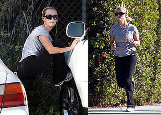 Reese Takes Her iPod For A Run