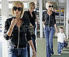 Posh and Cruz Leave London