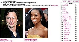 Play Celebrity Faceoff, Win $1000! 