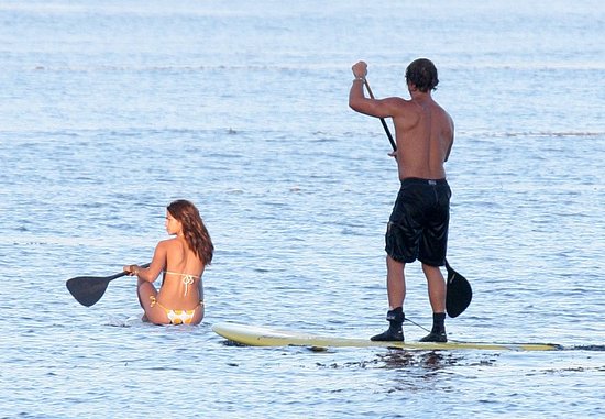 EXCLUSIVE:  Matt and Camilla Make Flames On the Malibu Sea