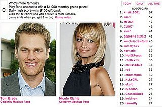 Play Celebrity Faceoff and Win a $100 Gift Card!