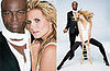 Heidi and Seal Work It for the Cameras