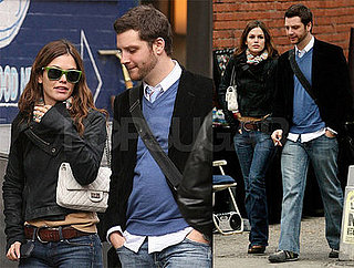 Rachel Bilson and Her Bearded NYC Buddy