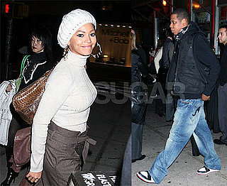 Beyonce and Jay-Z at La Esquina in New York