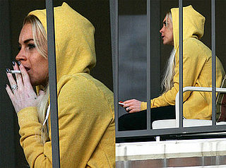 Lohan Smokes Behind Bars After Not Really Being So