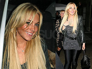 Lindsay Lohan Is Not So Coy at Koi