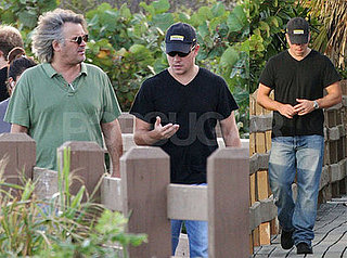 Matt Damon Has Many DVDs To Gift