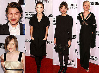 Uma Thurman, Maggie Gyllenhaal and Keri Russell at 17th Annual Gotham Awards in Brooklyn, 11/27/2007