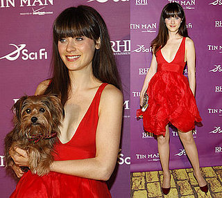 Zooey Deschanel at the LA Premiere of Tin Man