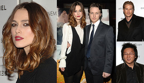 No Smiles For Keira and James at Atonement Premiere