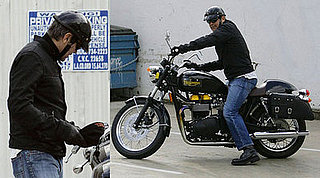 Clooney Rides Solo for the Afternoon
