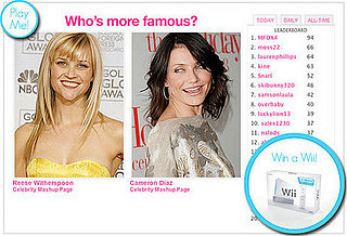 Win a Wii by Playing Celebrity Faceoff!