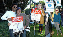 WGA Gets Some Help From Heroes