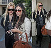 Lindsay Lohan and Courtenay Semel at La Scala