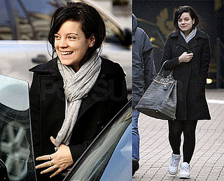 Lily Allen Gives Up Butts, But Not Smiles