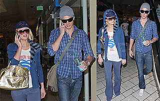 Paris Hilton and Alex Vaggo Go Shopping