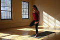 YOGA CHALLENGE:  Standing Half Bound Lotus