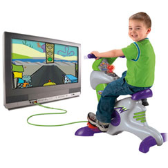 Exergaming: Fisher Price Smart Cycle