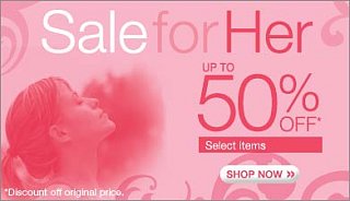 Sale Alert: FinishLine.com 50% Off For Her!