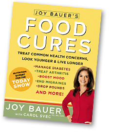 Weekend Reading:  Joy Bauer's Food Cures
