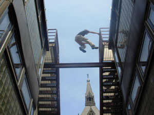 Parkour: Movie Chase Scene as Fitness Philosophy