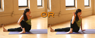 Strike a Yoga Pose:  1-Legged Seated Spinal Twist