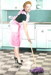 Clean Green:  Mop Your Floors with Vinegar