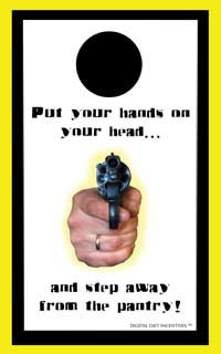 Bold Door Hanger: Motivating or Scary?