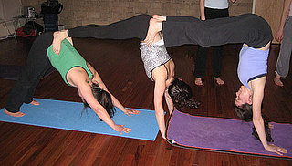 Partner Yoga Pose:  Triple Down Dog