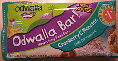 Odwalla Nourishing Food Bar: Cranberry C Monster Odwalla Nourishing Food Bar: Cranberry C Monster