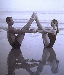 Partner Yoga Pose: Double Boat