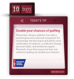 Quit Tip: Pick a Day to Quit Smoking