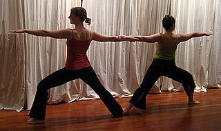 Partner Yoga Pose:  Double Warrior 2
