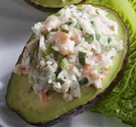 Healthy Lunch Idea: Stuffed Avocados